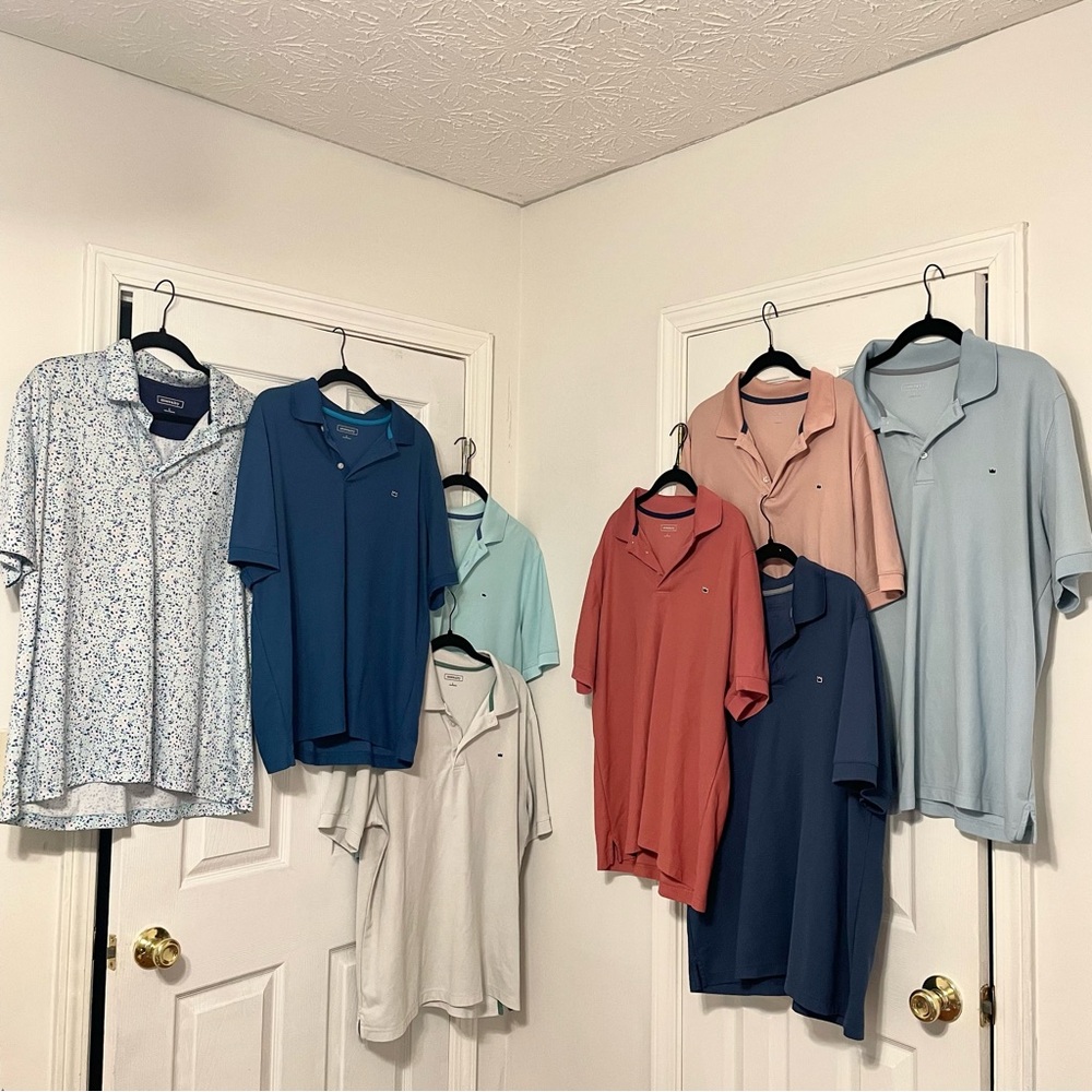 Crown & Ivy - Large Polo Lot of 8